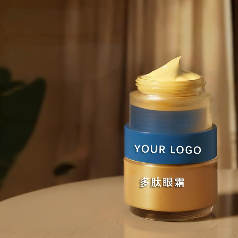 Крем для глаз с полипептидами, уменьшающий мелкие морщины, OEM обработка косметических средств, фабрика в Гуанчжоу