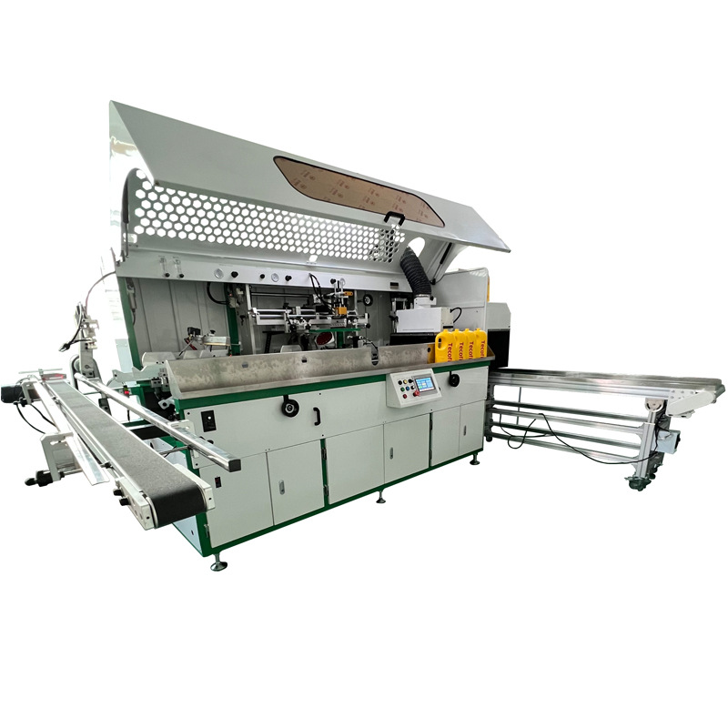 Automatic Barrel Screen Printing Machine Mechanical Square Barrel Flat Barrel Round Barrel Enlarged Screen Printing Machine Large Barrel Screen Printing Machine