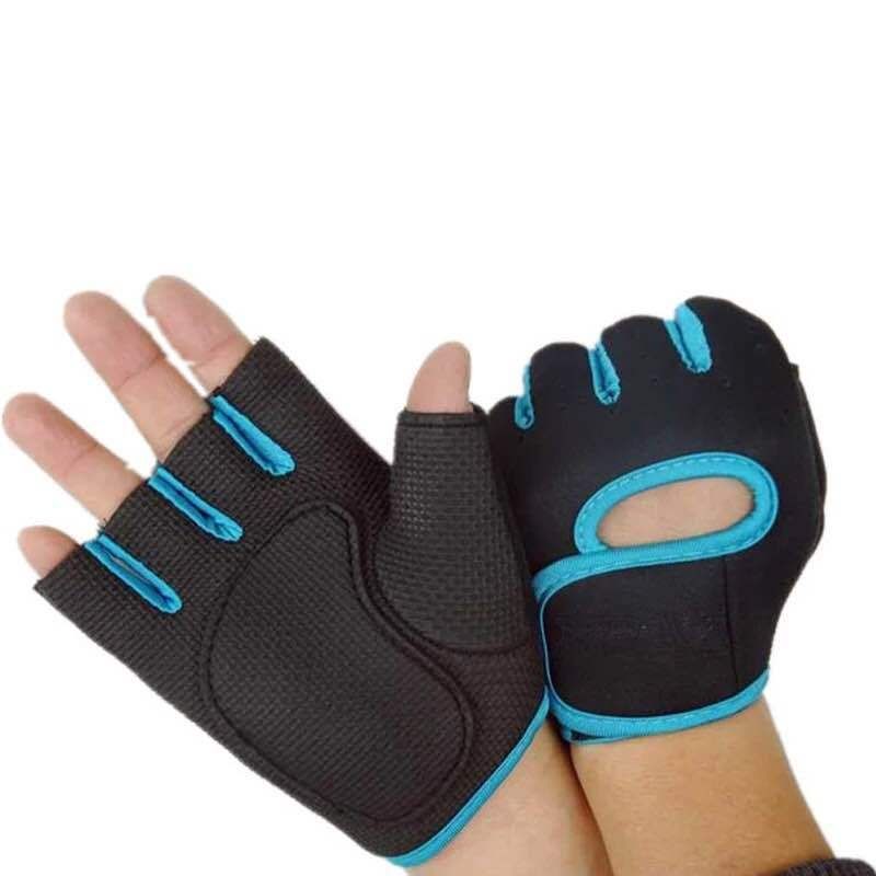 Men's and women's fitness half finger palm gloves non-slip half finger gloves outdoor cycling mountaineering gloves wholesale