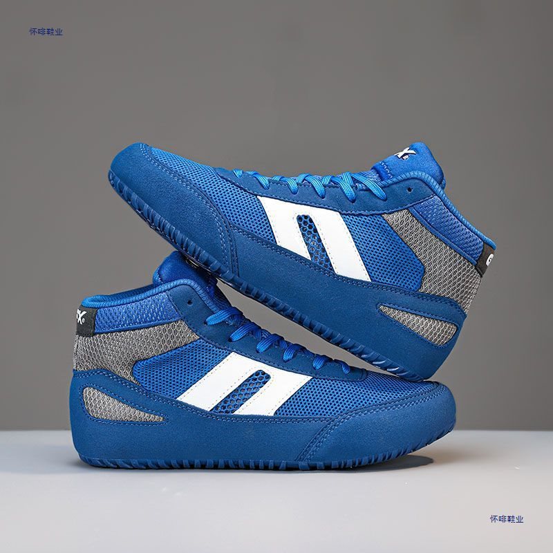 2025 New Lightweight Indoor Fitness Professional Comprehensive Wrestling Competition Shoes Are Non-Slip, Breathable and Not Stuffy for Feet