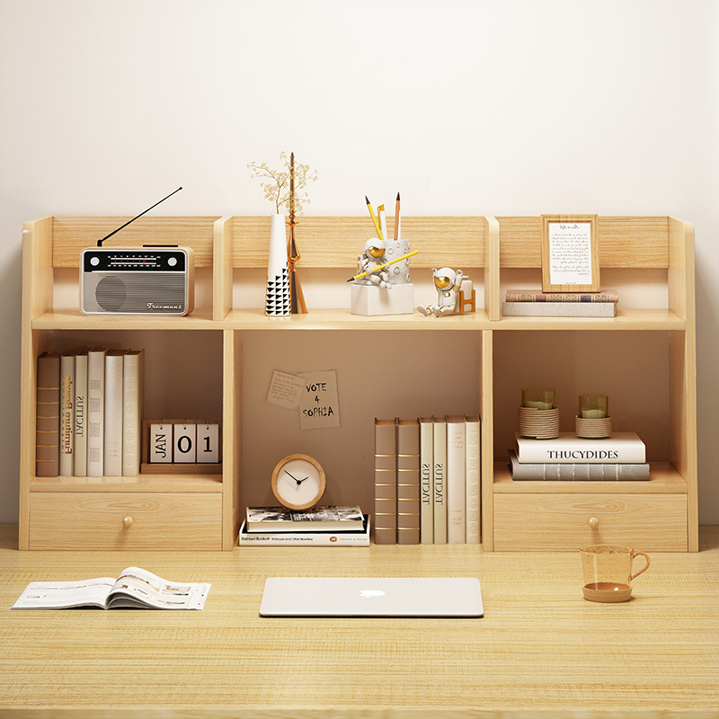 Офисная полка, настольная, простая, для хранения, маленький шкаф