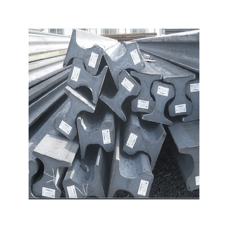 Factory supply 9kg rail steel light rail 43kg heavy rail crane rail hot rolled railway rail steel