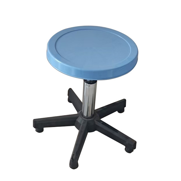 C- shaped hanging stool laboratory 4-claw round stool pp plastic steel student stool School factory laboratory lifting round stool