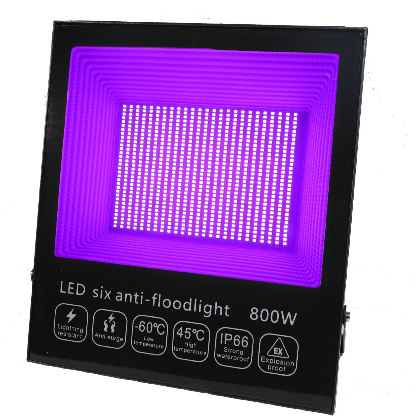 LED flood light floodlight IP66 cross-border wide pressure 110V low pressure 5V-36V outdoor waterproof lightning protection die-cast aluminum