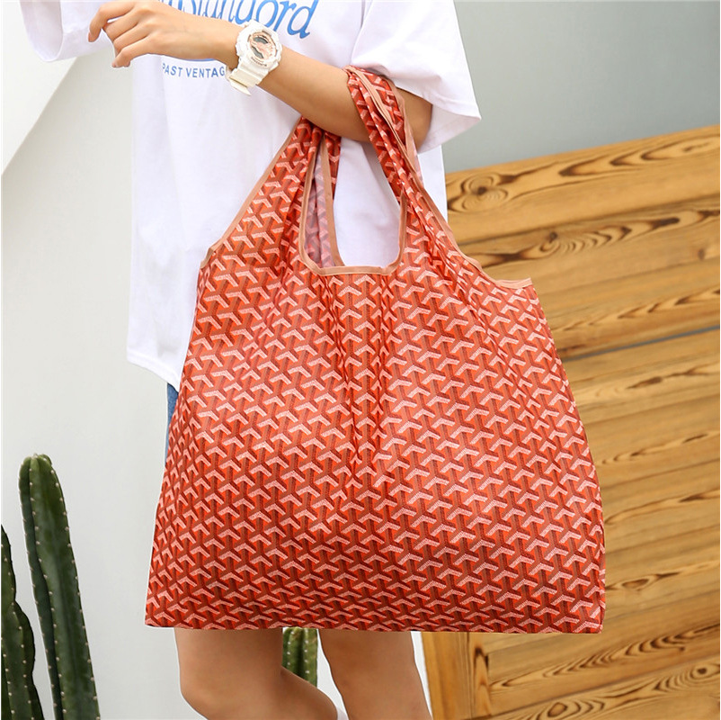 Convenient Women's Shopping Bag Mummy Waterproof Large Thickened New Shopping Bag Large Capacity Foldable Environmental Protection Bag