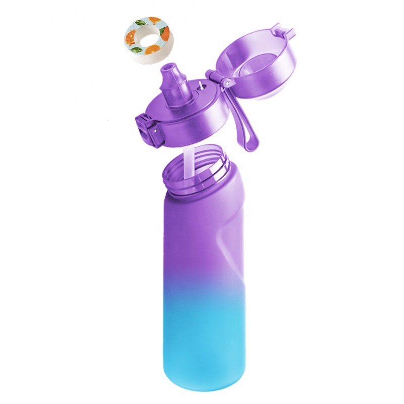 Cross-border funny water bottle 0 Sugar 0 card Cup fragrance ring multiple fruit smell ring net red drinking water artifact bouncing water Cup