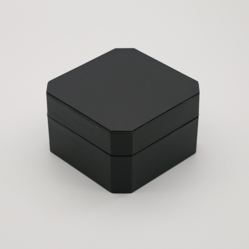 in stock Octagonal Watch Box Gift Box Flip Watch Box Cross-border Advanced Watch Display Storage Packaging Watch Box