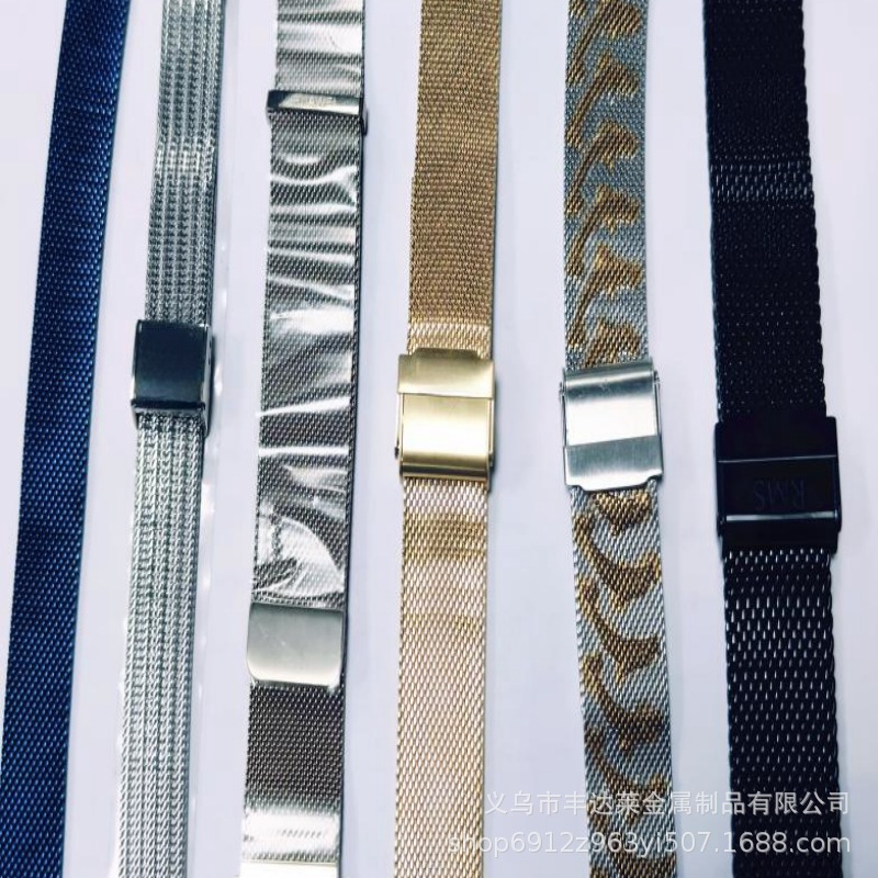 Wholesale and retail all kinds of brand watches with 304 stainless steel watches with plated color gold two-color stainless steel watches