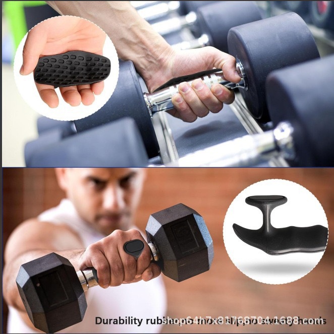 Cross-border grip finger exerciser Grip strengthener silicone palm protection fitness non-slip grip pad