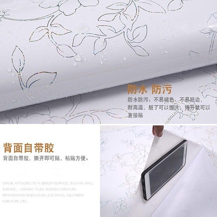 Thickened Paint Wallpaper Cabinet Furniture Renovation Stickers Cabinet Wardrobe Stickers Solid Color Wall Stickers Waterproof Wallpaper Jie Qi