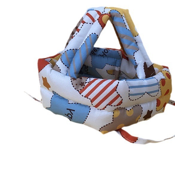 Wholesale baby anti-fall head cap baby toddler pillow anti-fall cap anti-collision breathable children's anti-fall cap four seasons universal