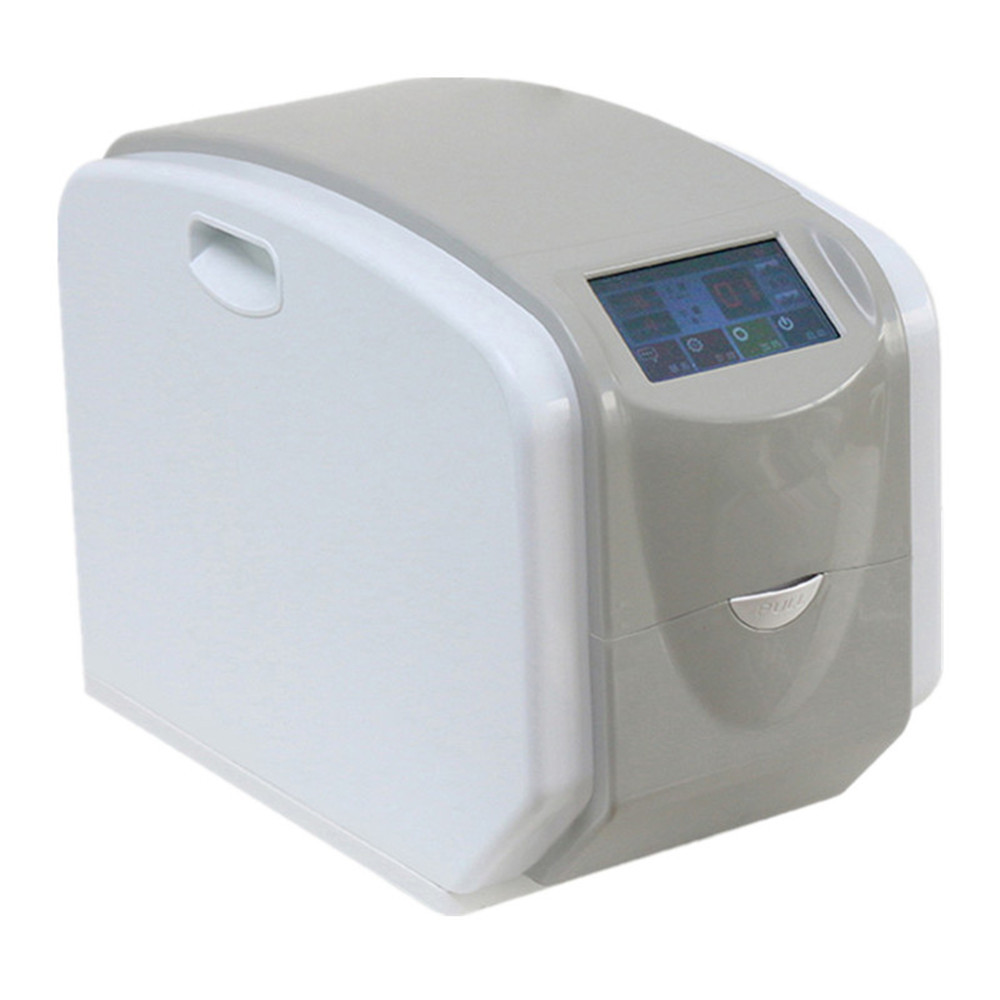 Olikei Desktop Wet Towel Dispenser with Adjustable Length and Humidity, Touch Control, Large Color Screen, Hot and Cold Wet Towel Machine with Heating