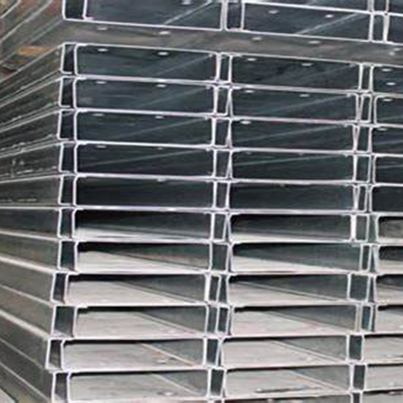 Galvanized C-Shaped Steel Q235B Photovoltaic Bracket Zinc Aluminum Magnesium Hot-Dip Galvanized Bracket Accessories One-Stop Photovoltaic Engineering Steel