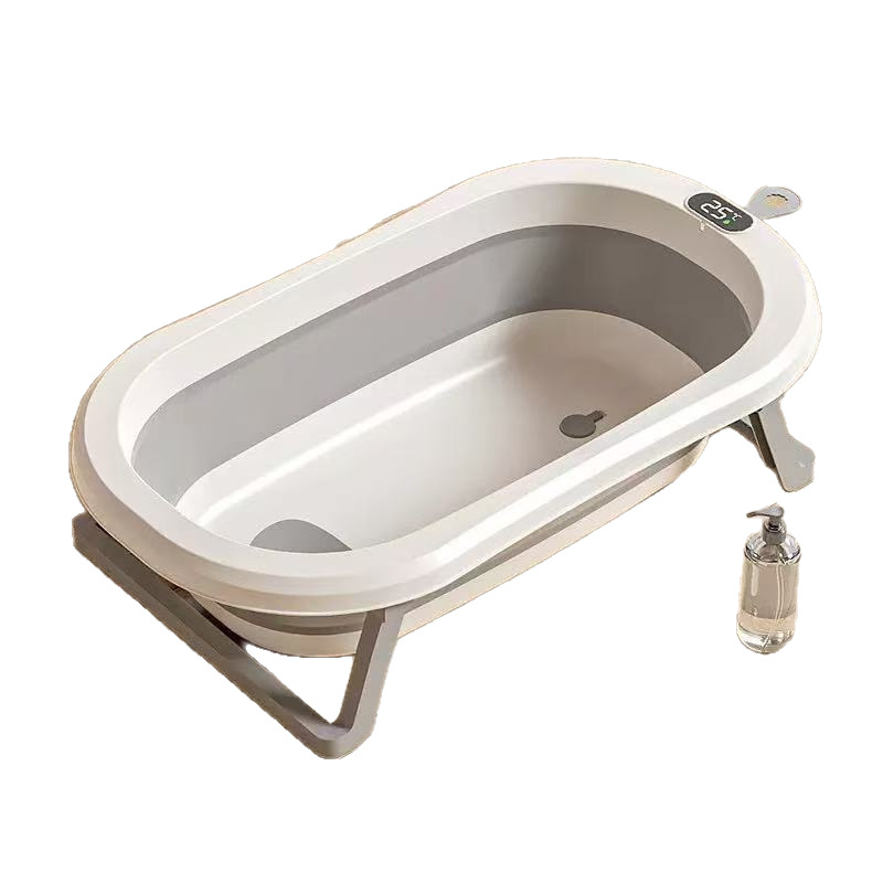 Baby Bath Basin Sitting and Lying Children's Household Baby Folding Bathtub Infant Newborn Portable New Children's Household Basin