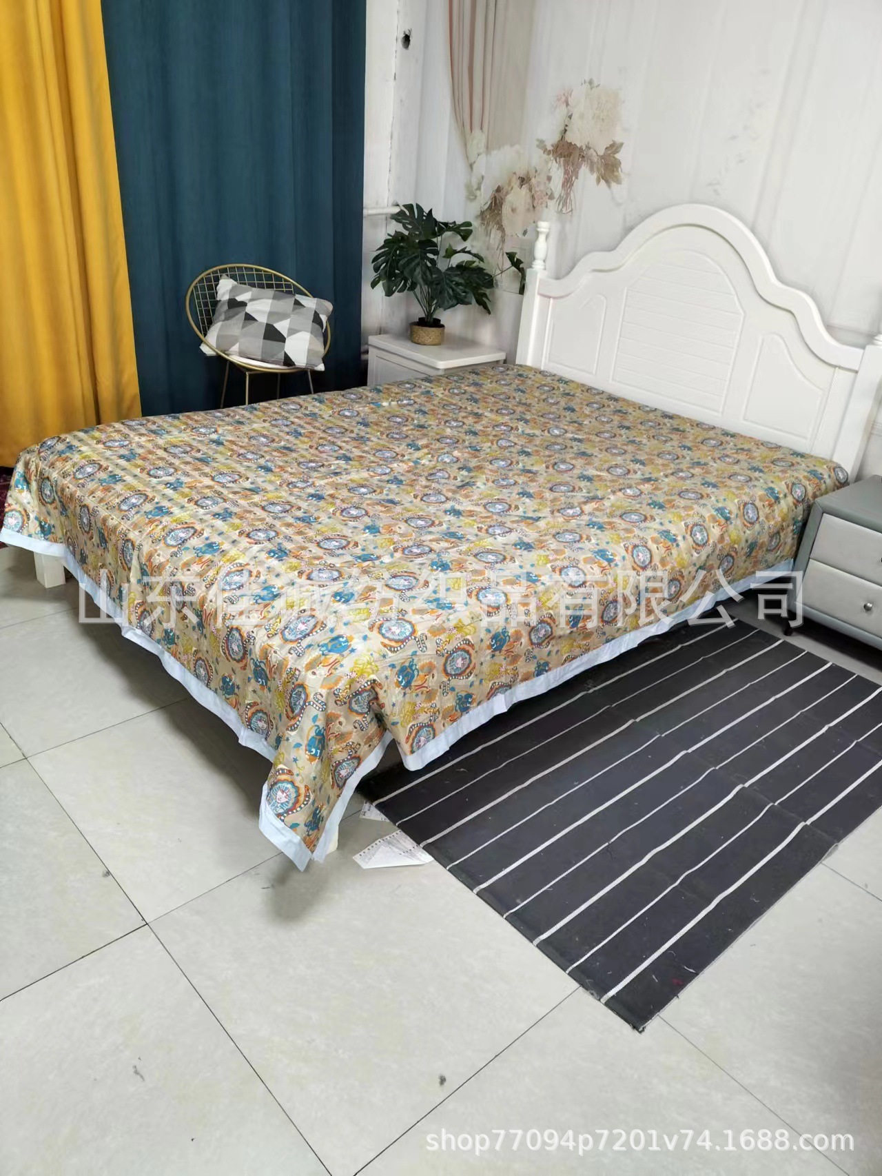 140 horse cotton outer skin, inner soybean fiber filler, size 200*230 quilt