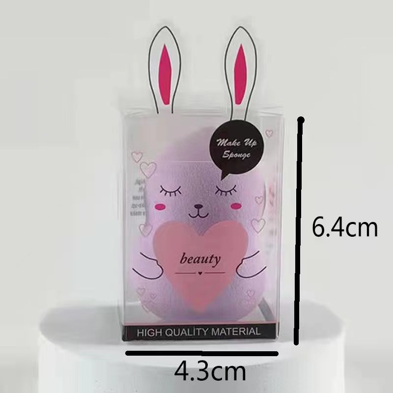 Chenyihe Dual-Use Wet and Dry Puff, Gourd-Shaped Oblique Cut Water Drop-Shaped Beauty Sponge, Makeup Sponge, Multi-Shaped Combination