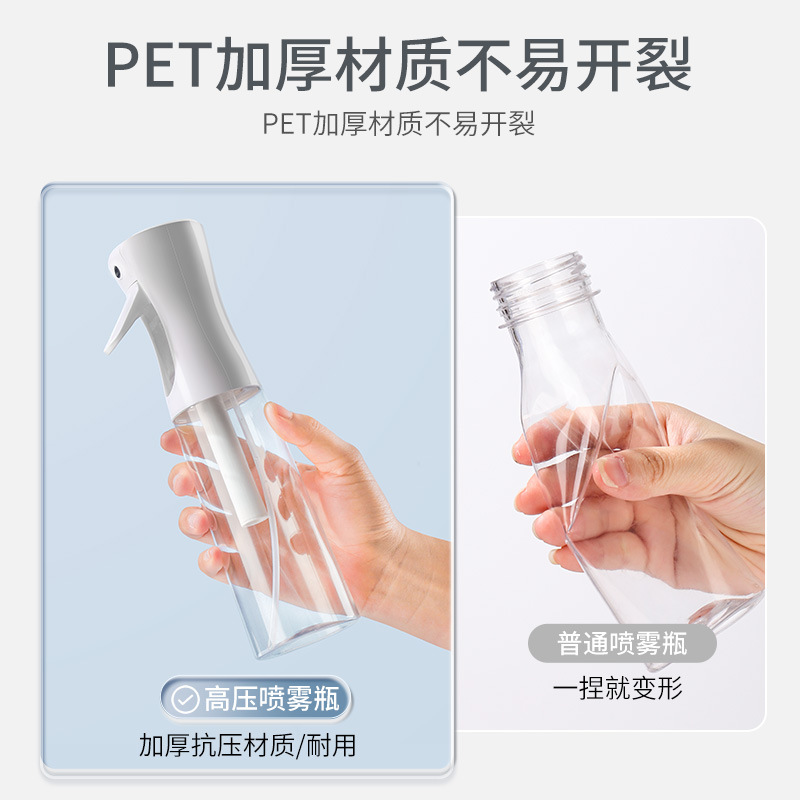 Disinfection Special Nano Spray Bottle Alcohol Sprayer Ultra-fine Atomization Disinfection High Pressure Hairdressing Bottle Hydrating Cosmetic Bottle