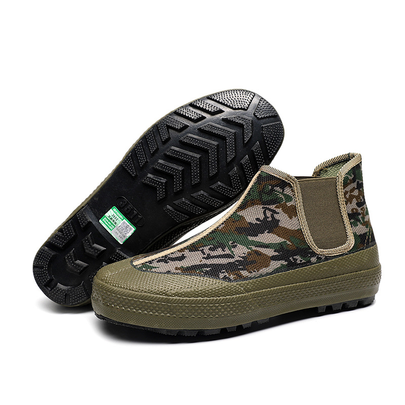 3511 Genuine Mori Gong Shoes High-Top Autum Outdoor Wear-Resistant Construction Site Waterproof Anti-Sand High-Waist Labor Protection Rubber Shoes