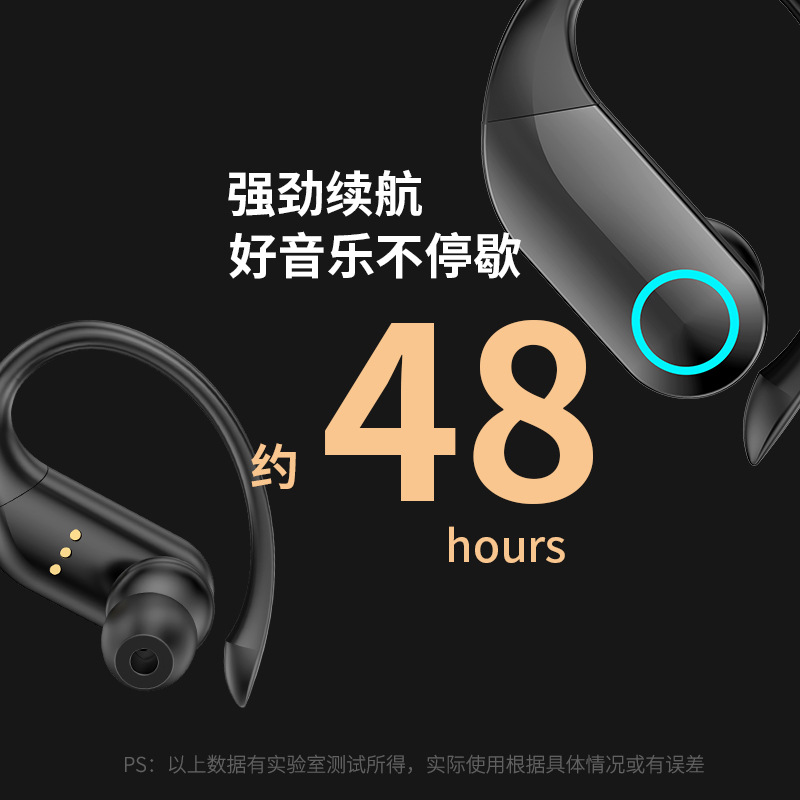G37 New Private Model Cross-Border E-Commerce Ear-Mounted Sports Dual Digital Display Tws Dual Call Function V5.3 Bluetooth Headset