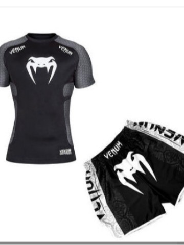одежда для sanda тренировок ufc костюм мужской боксерский облегающий быстросохнущий костюм муай тай боевые шорты с коротким рукавом для зала