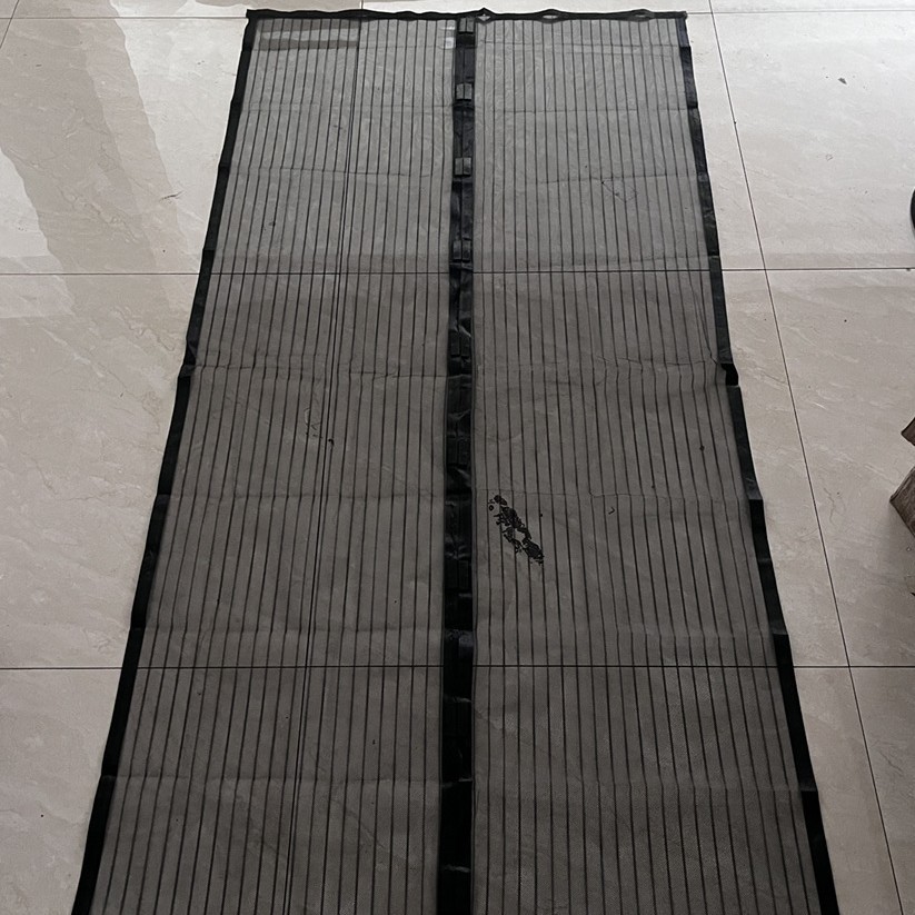 Temu Xiyin Cross-Border Labeling Dropshipping Anti-Mosquito Stripesd Door Curtain Self-Absorbing Magnetic DIY Summer Soft Screen Door