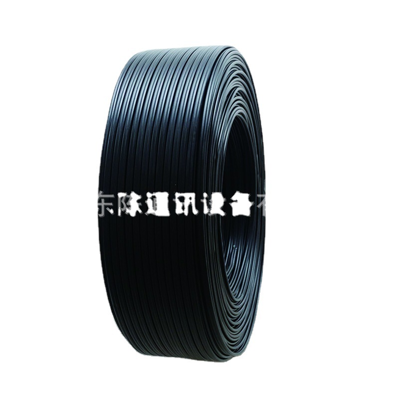 Manufacturer in stock supply telephone line two-core optical cable binding line double-strand leather power soft aluminum binding line telephone line