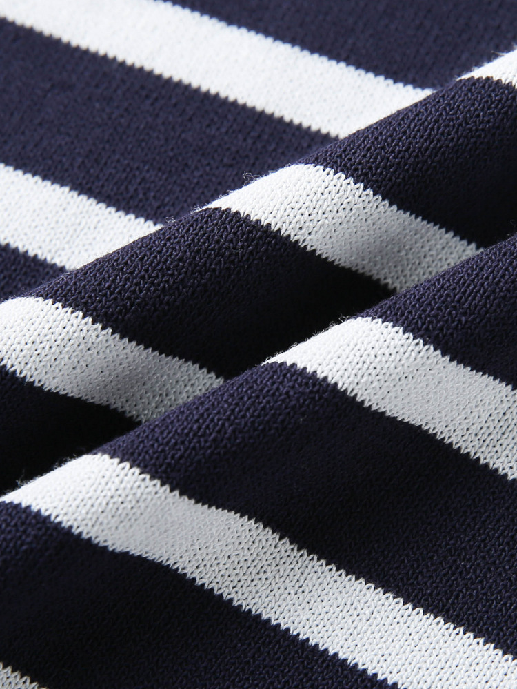 Vintage Contrast Color Versatile Slimming Knit Sweater Plus Size Women's Clothing for Curvy Women 2025 Summer New Style