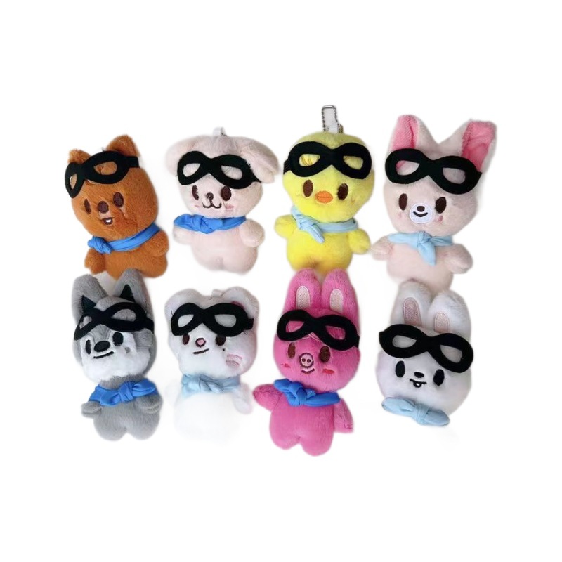 In-Stock Stray Kids Pilot Doll Pilot5Fm Zhou Li Longfu Keychain Doll Plush Toy