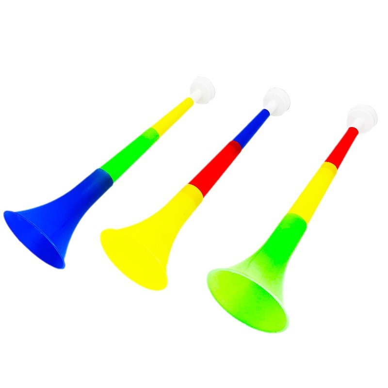 Three Large Telescopic Horn Cheering Activities Children's Toys Plastic Games Football Fans Stall Cheerleaders