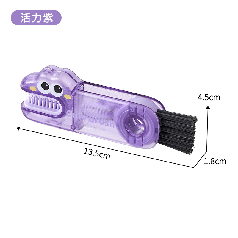 Three-In-One Cup Lid Brush, Portable Bottle Brush, Cleaning Brush Set, Cup Mouth Brush, Thermos Cup Brush, Water Cup Cleaning Artifact