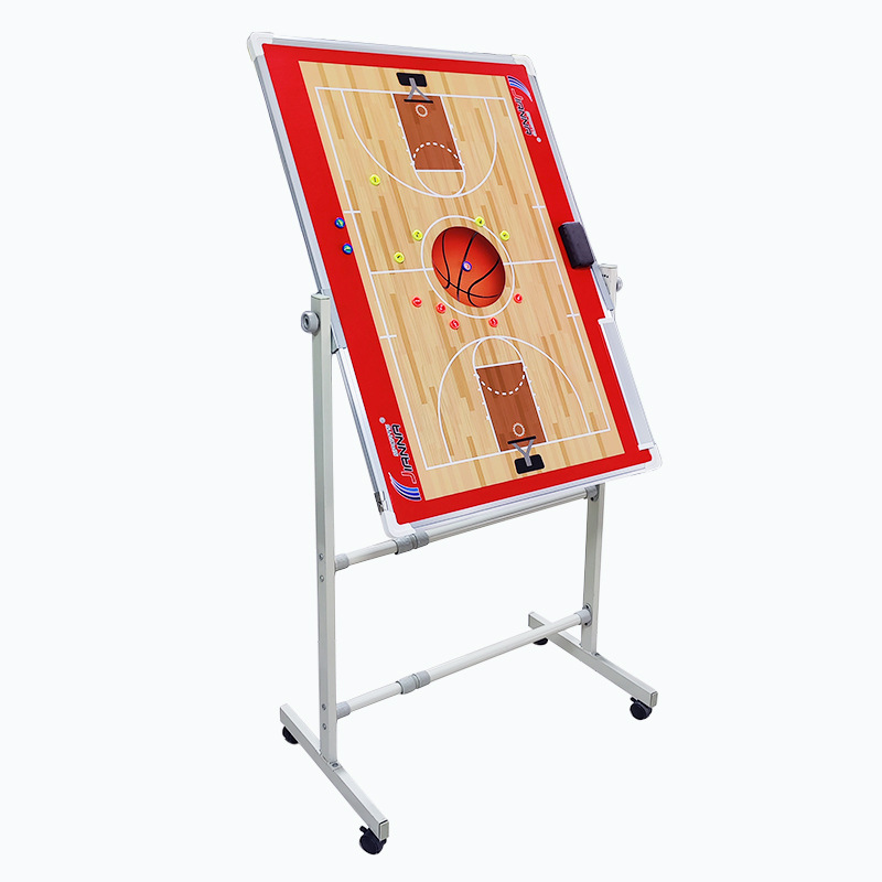 Large bracket basketball tactical board 1 M magnetic digital teaching board coach Battle plate erasable tactical equipment