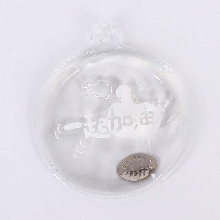 Creative text instant hot hand warmer repeated use warm hand break hot student mini portable spontaneous hot water bag