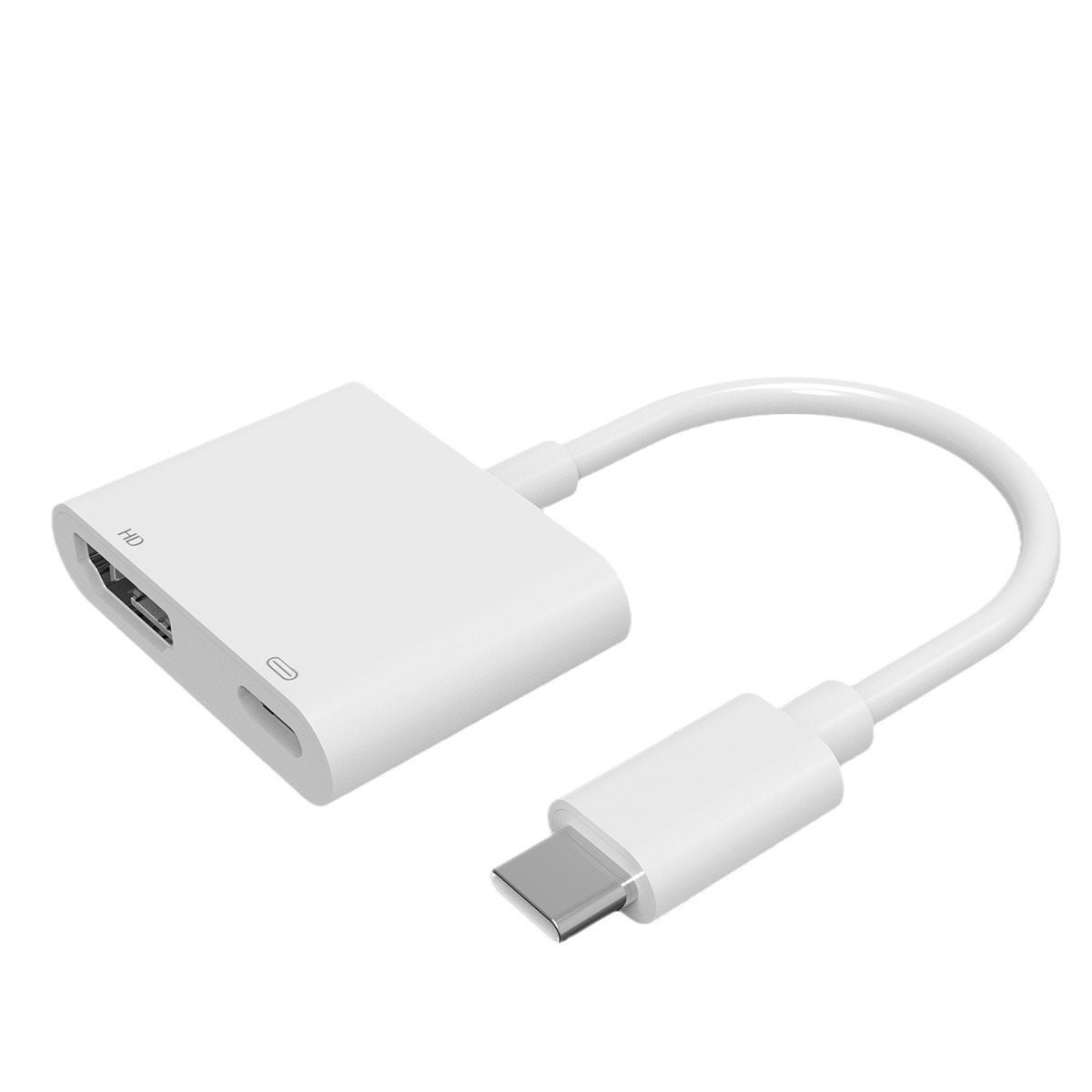 Type-C to HDMI High-Definition Cable Suitable for Samsung Apple 15 16 Mobile Phone Screen Projection Cable Usb-C Docking Station