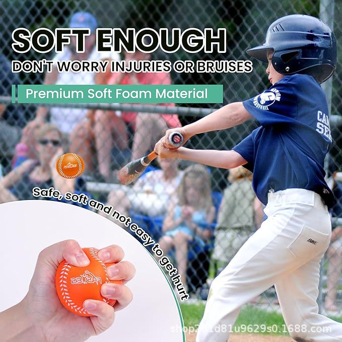 Factory direct PU ball toy foam baseball PU vent sponge ball 7.0CM9CM baseball decompression ball