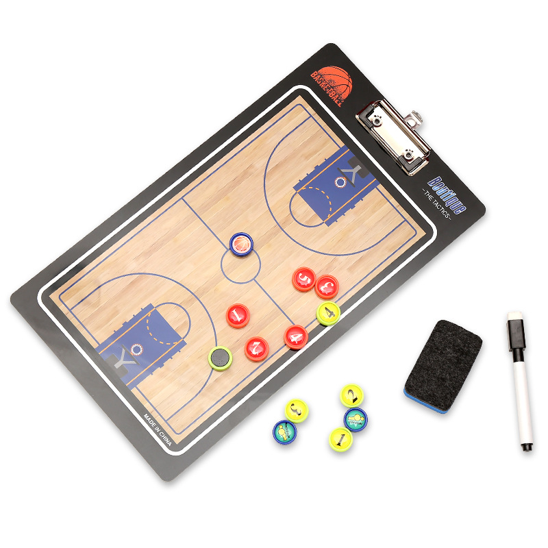 Manufacturer Wholesale Basketball Training Tactical Board Basketball Board Coach Board Tactical Training Board Magnetic Erasable Tactical Board