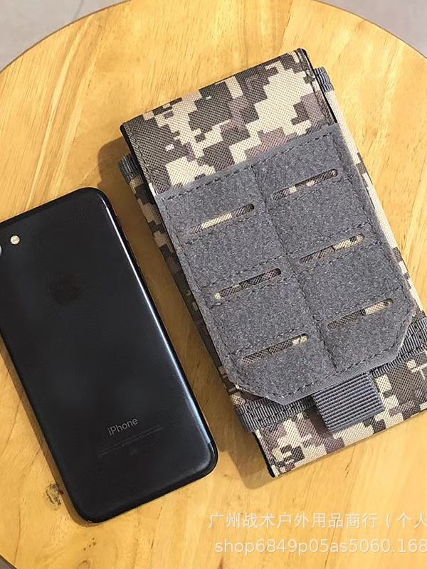 Outdoor Tactical Camouflage Waist Bag Men's Multifunctional Laser Mobile Phone Bag Wholesale