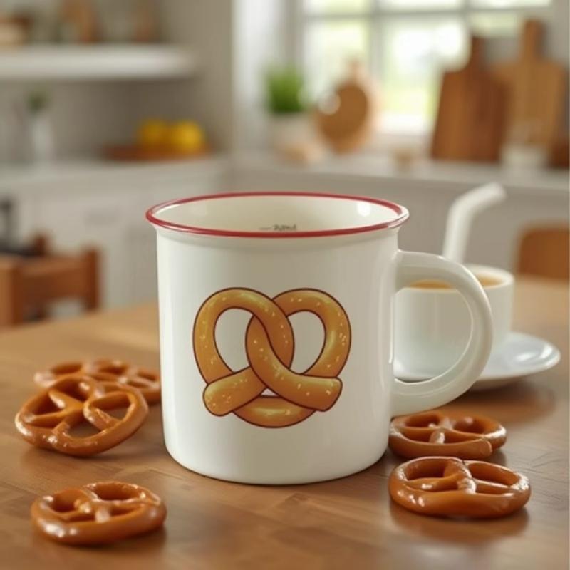 Liling Cartoon Water Cup Ceramic Mug Milk Cup Creative Breakfast Cup Coffee Cup Cute Children's Water Cup