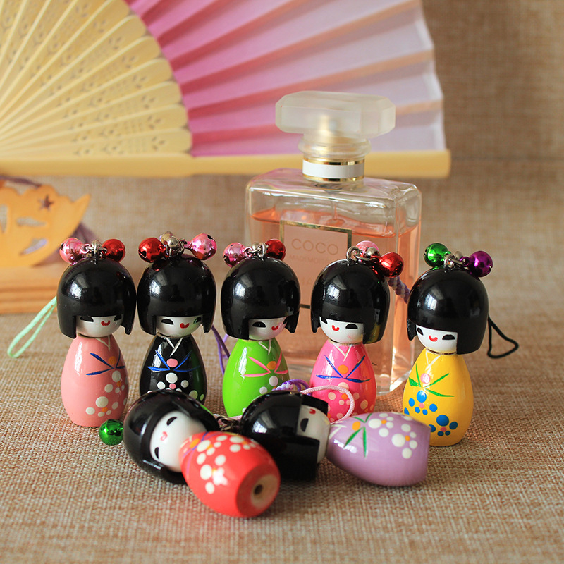 Puppet Pendants, Doll Ornaments, Kimono Dolls, Japanese Cuisine Sushi Restaurant Gifts, Mobile Phone Bags, Handheld Puppets