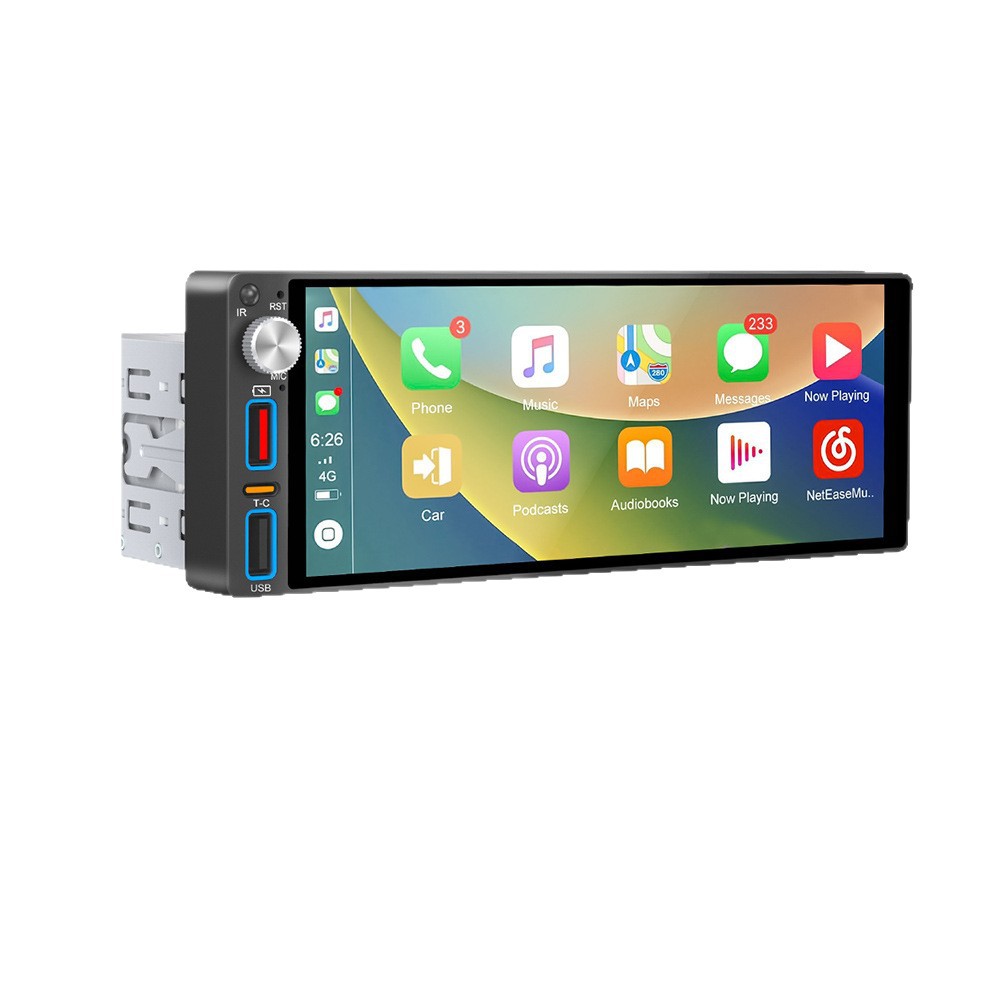 Cross-Border 6.86inch Car Mp5 Player with Reversing Interconnection, Bluetooth Wireless Carplay, Central Control Navigation F686