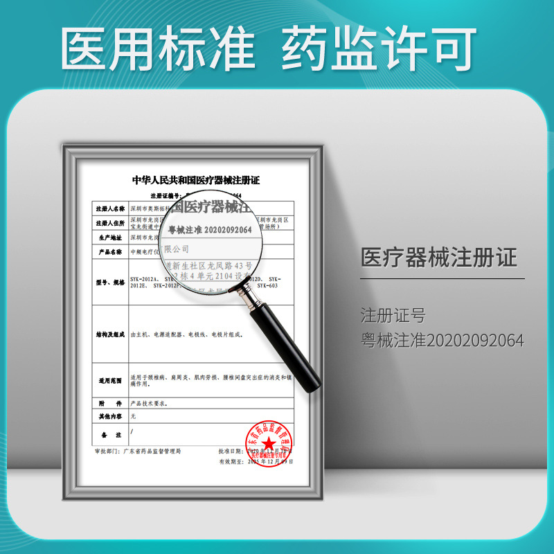 Ostuo Home Acupuncture Physiotherapy Medium and Low Frequency Physiotherapy Instrument Body Acupuncture Point Multi-Purpose Pulse Device Press Physiotherapy Instrument