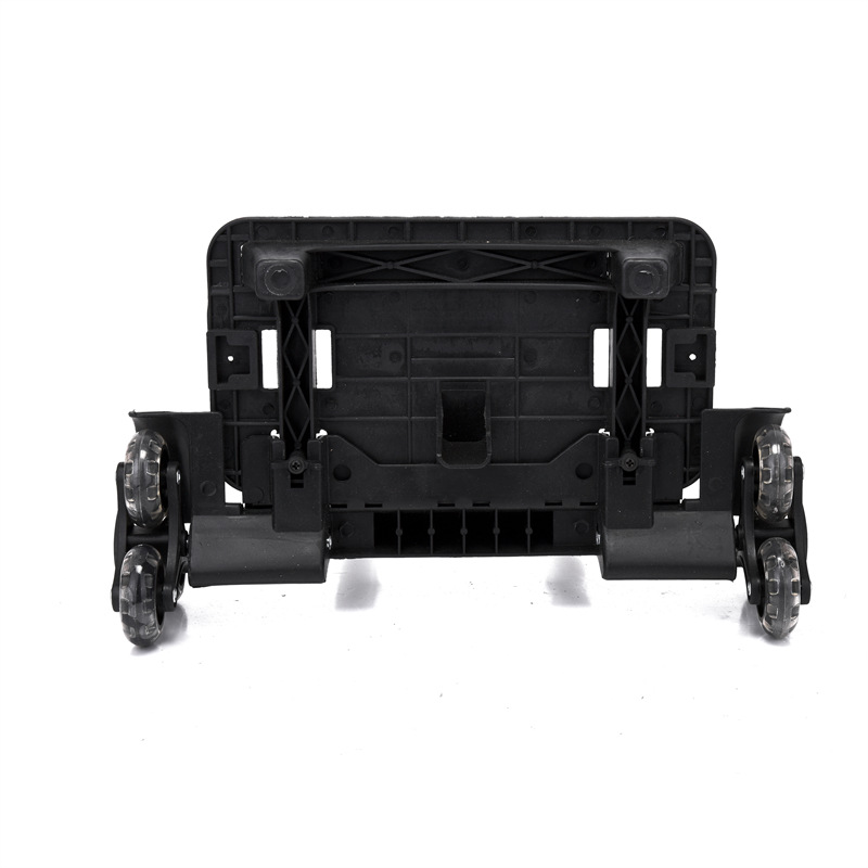 Student pull rod boys and girls pull rod schoolbag 2 wheels flash 6 wheels stair climbing luggage accessories schoolbag cart wholesale