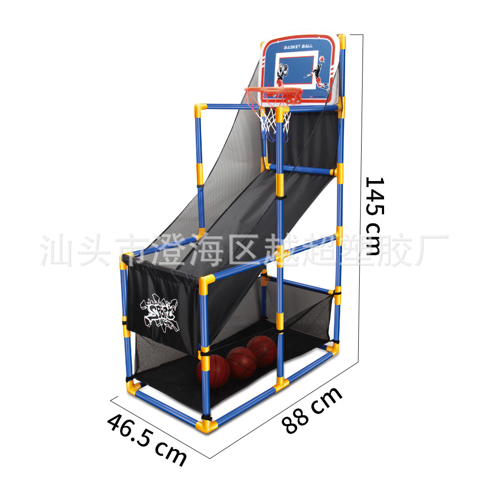 Adjustable Kidsren's Indoor Basketball Stand Outdoor Movable Basketball Board Boys and Girls Basketball Hoop