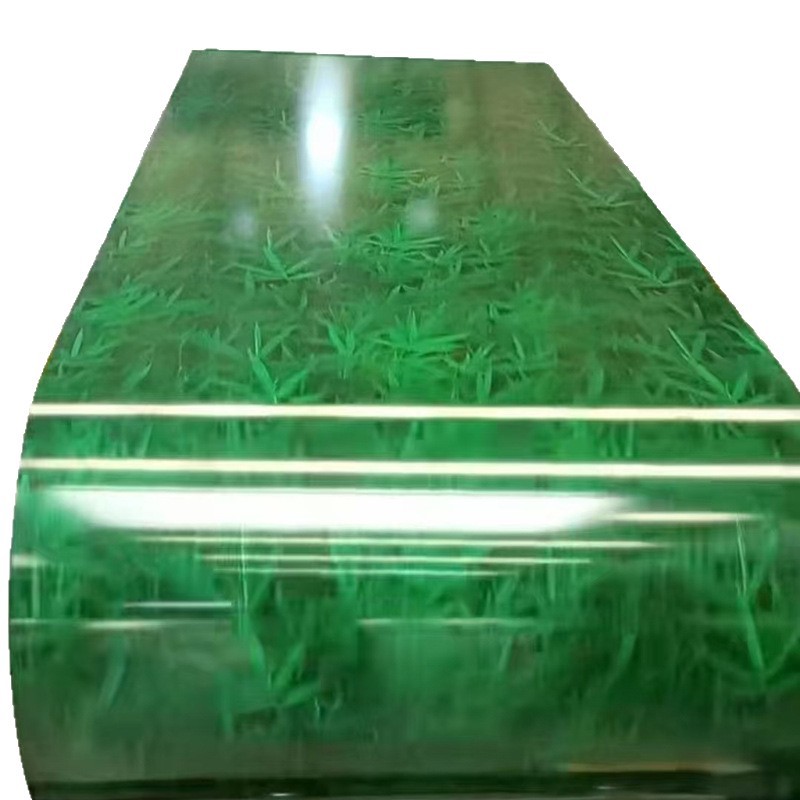 Color Coated Coil Sheet Customized Color Coated Board Plated Board 0.1 0.2 0.3 0.4-1.5mm Wood Grain Color Coated Coil