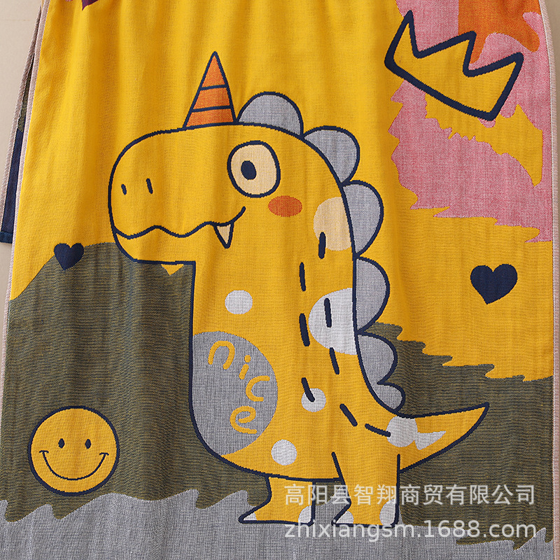 Zhiyang Towel Four-layer Gauze Kakaron Series Bath Towel Soft Absorbent Quick-drying Tube-top Bath Towel Factory Price Wholesale