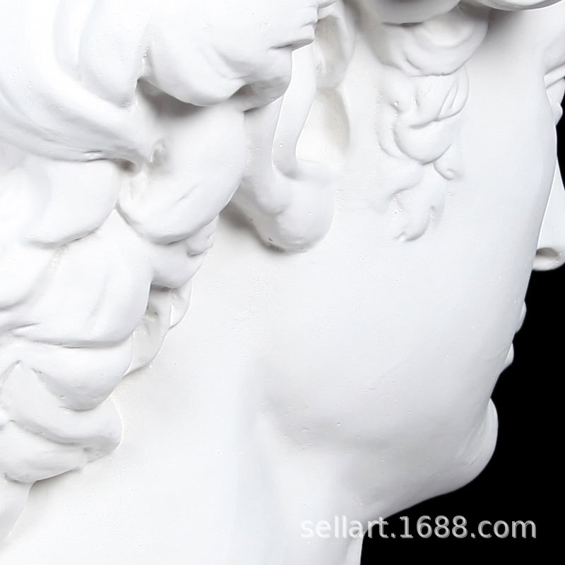 David plaster sketch plaster head plaster art teaching aids plaster sculpture portrait plaster decoration