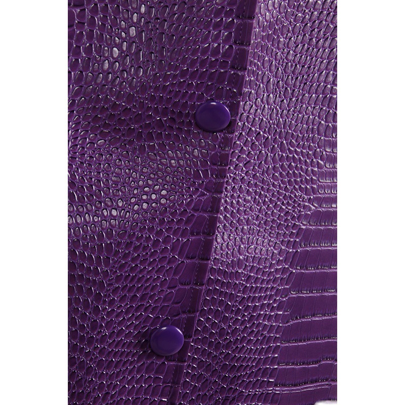 Purple Leather Jacket