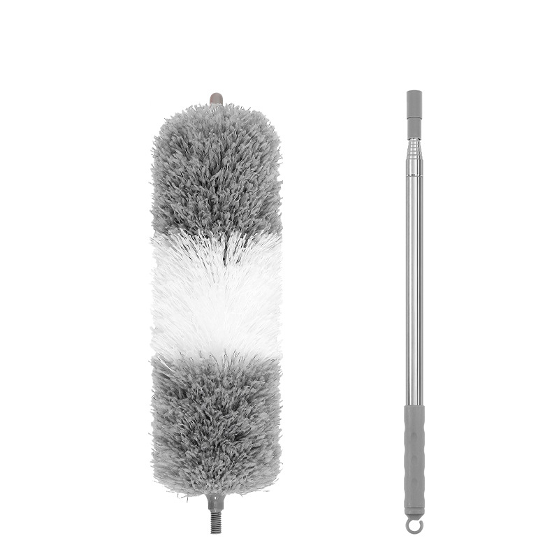 New Household Feather Duster 2.8 m Household Dust Removal Zen Cleaning Ceiling Extended Telescopic Dust Removal Duster