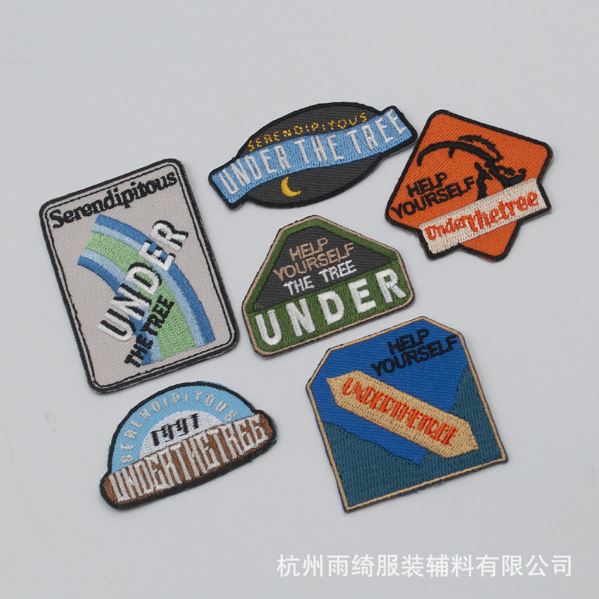 Embroidered Cloth Stickers Wholesale DIY Embroidered Cloth Stickers Brand New Embroidered Logo Clothing Decoration DIY Embroidered Cloth Stickers Customization