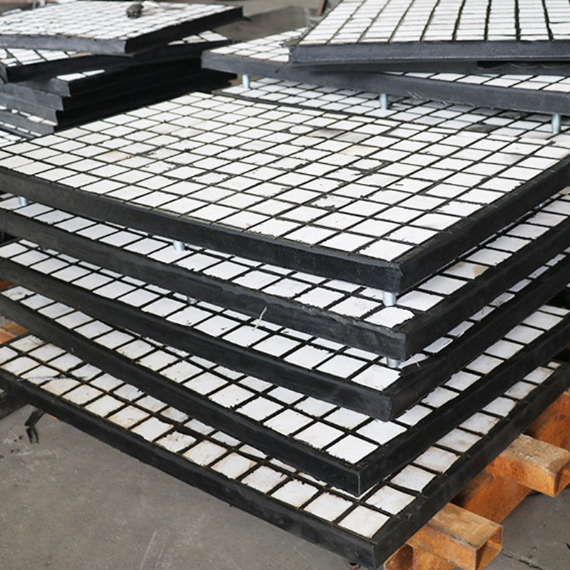 Three-In-One Composite Ceramic Lining Plate, High-Temperature Resistant Power Plant Pipeline Lining Plate, Coal Chute Ceramic Lining Plate