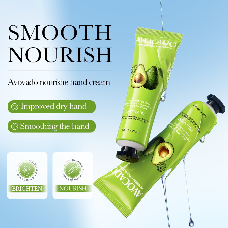 All English FAYANKOU avocado vaseline Shurun elastic tender hand cream hand cream cross-border foreign trade wholesale
